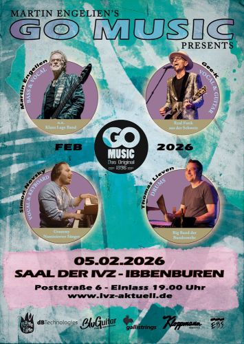 Entradas para GO MUSIC Februar 2026  en 05.02.2026 - Comprar entradas